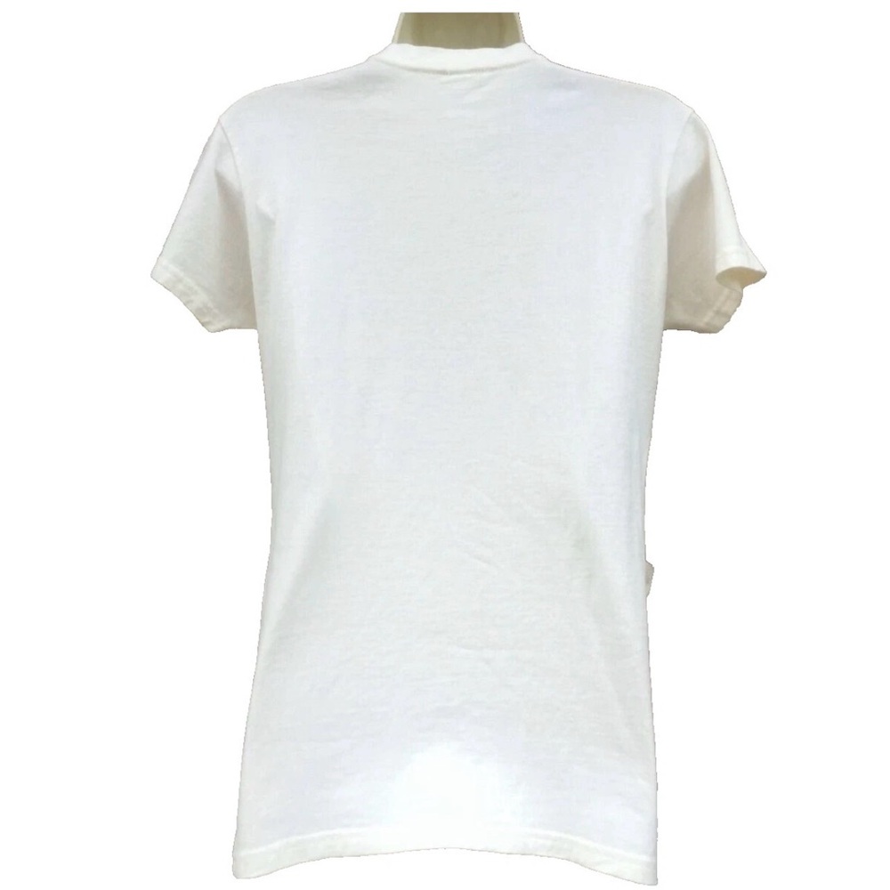 Tultex White Tee with Pink Lips Graphic - Picture 2 of 5